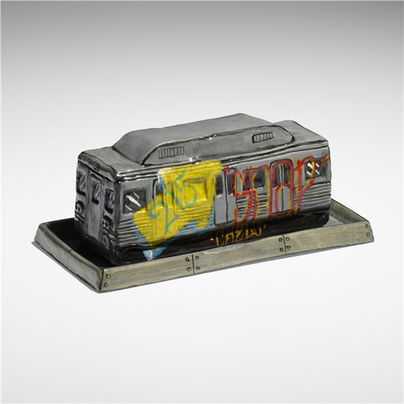 Butter dish by Roberto Lugo, 2022