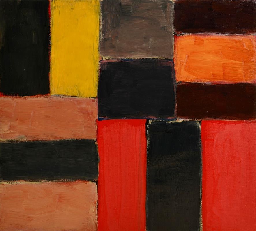 Sean Scully | Raval Rojo (2004) (2004) | MutualArt