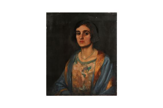 Portrait of a Lady by Harry Dixon