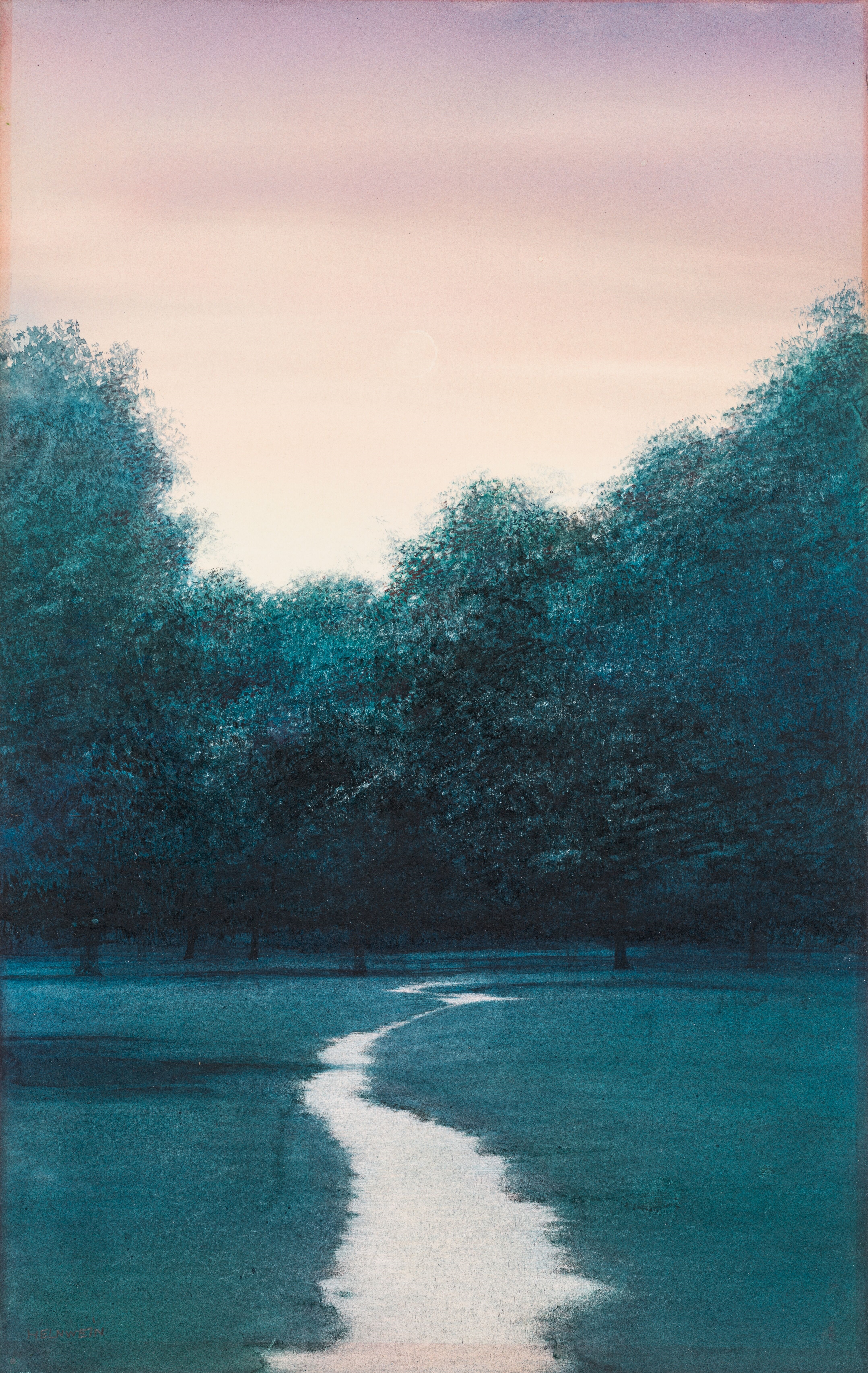 Untitled (landscape) by Gottfried Helnwein, 1980