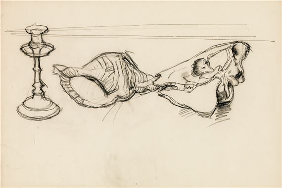 Still life with skull