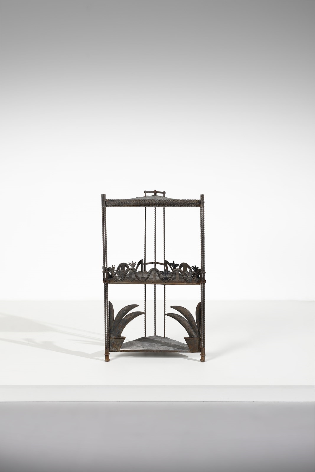 Artwork by Cornelio Ghiretti, Corner furniture, Made of wrought iron