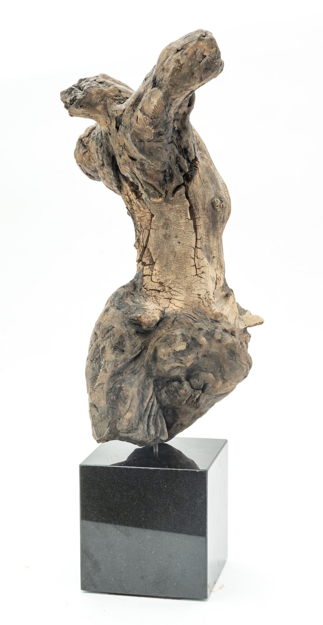 Artwork by Vernon Bobbitt, Torso Of A Dancer, Made of Driftwood