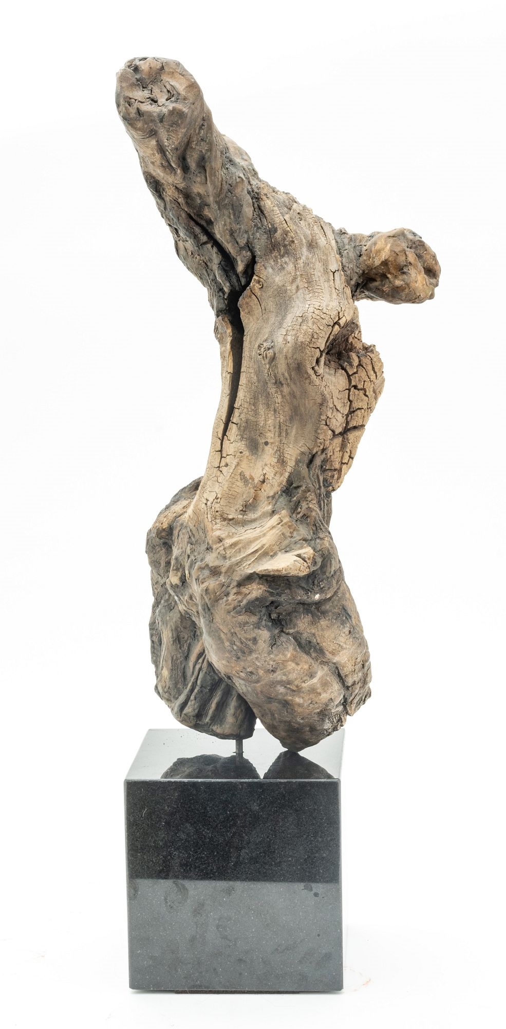 Artwork by Vernon Bobbitt, Torso Of A Dancer, Made of Driftwood