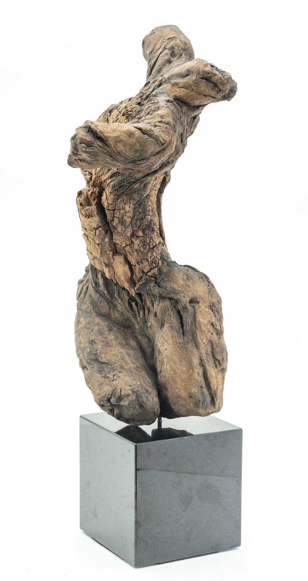 Artwork by Vernon Bobbitt, Torso Of A Dancer, Made of Driftwood