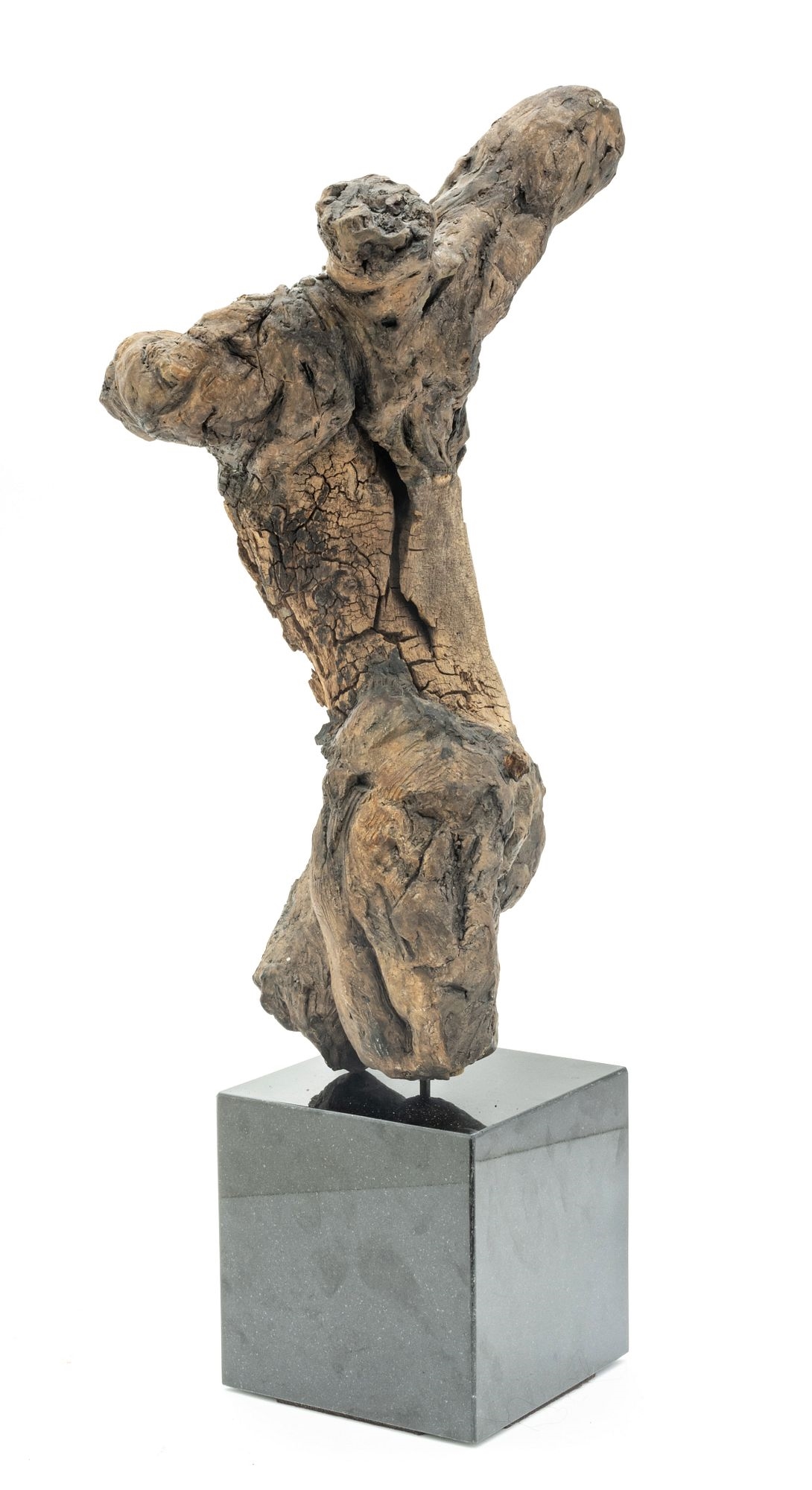 Artwork by Vernon Bobbitt, Torso Of A Dancer, Made of Driftwood