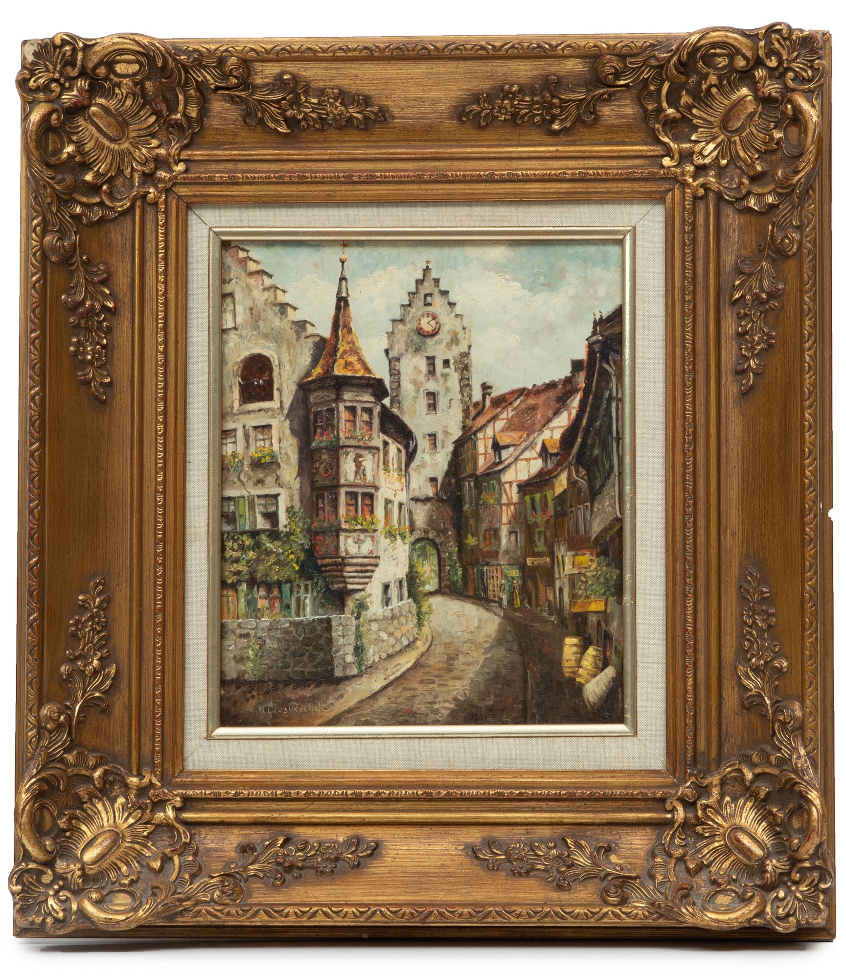 Klaus Rochel | German Street Scene | MutualArt