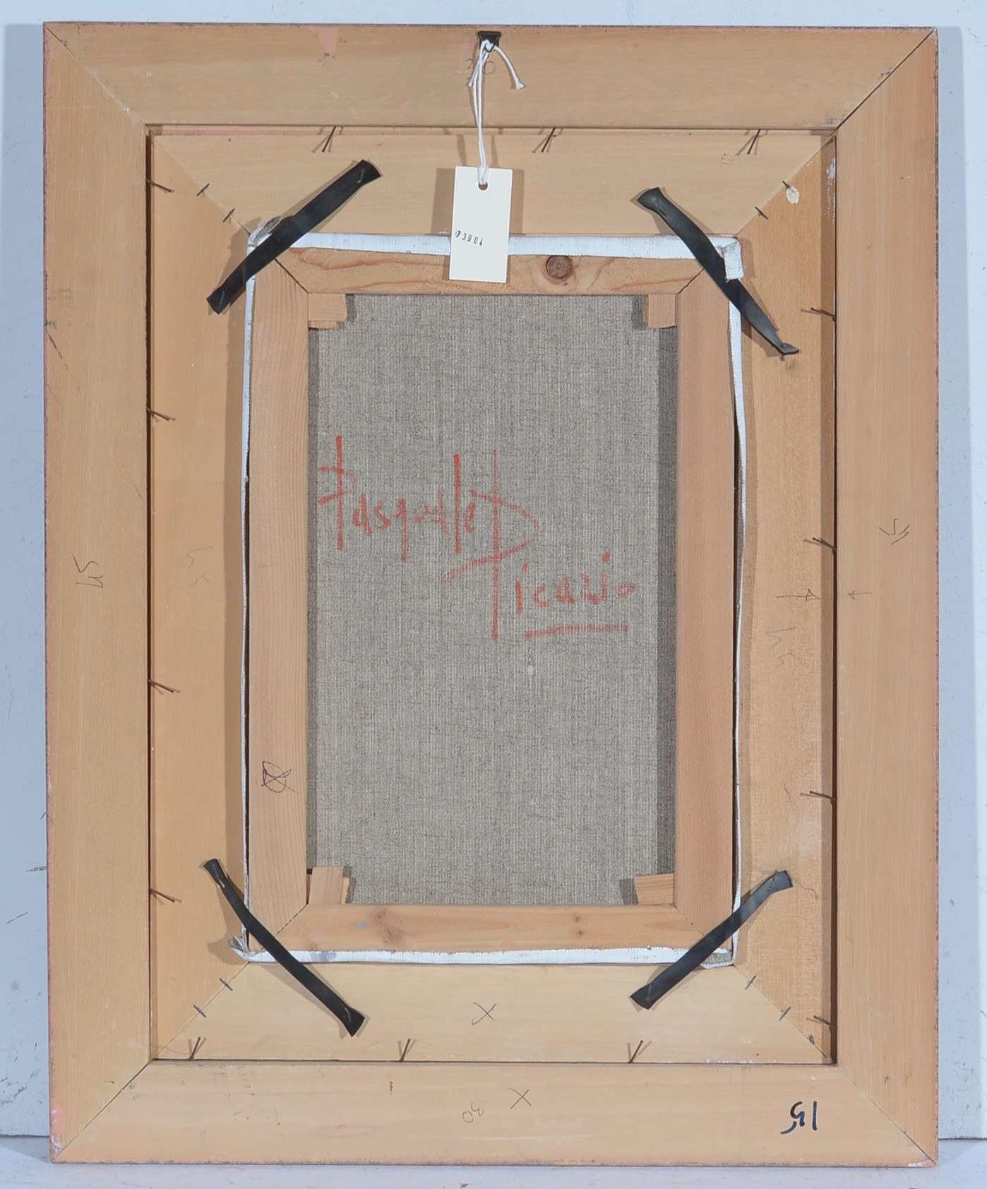 Artwork by Pasquale Picazio, The Ballet Dancer, Made of oil on board