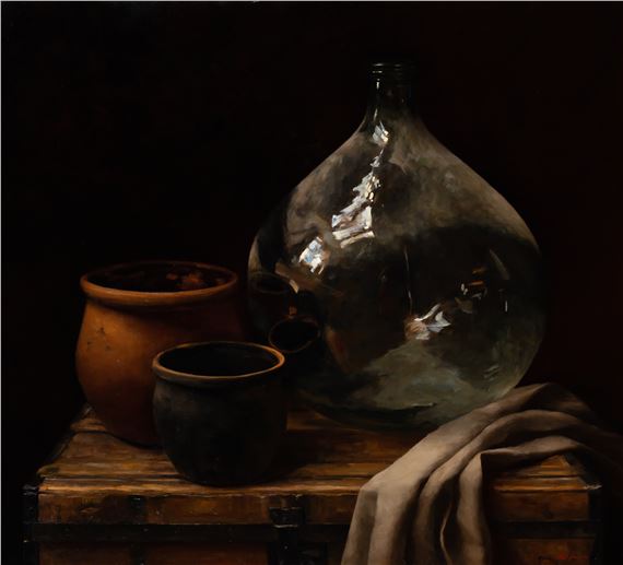 Dusty Bottles by Sarah Lamb, 2008