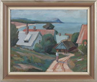 Motiv från Vik - Ivar Johansson