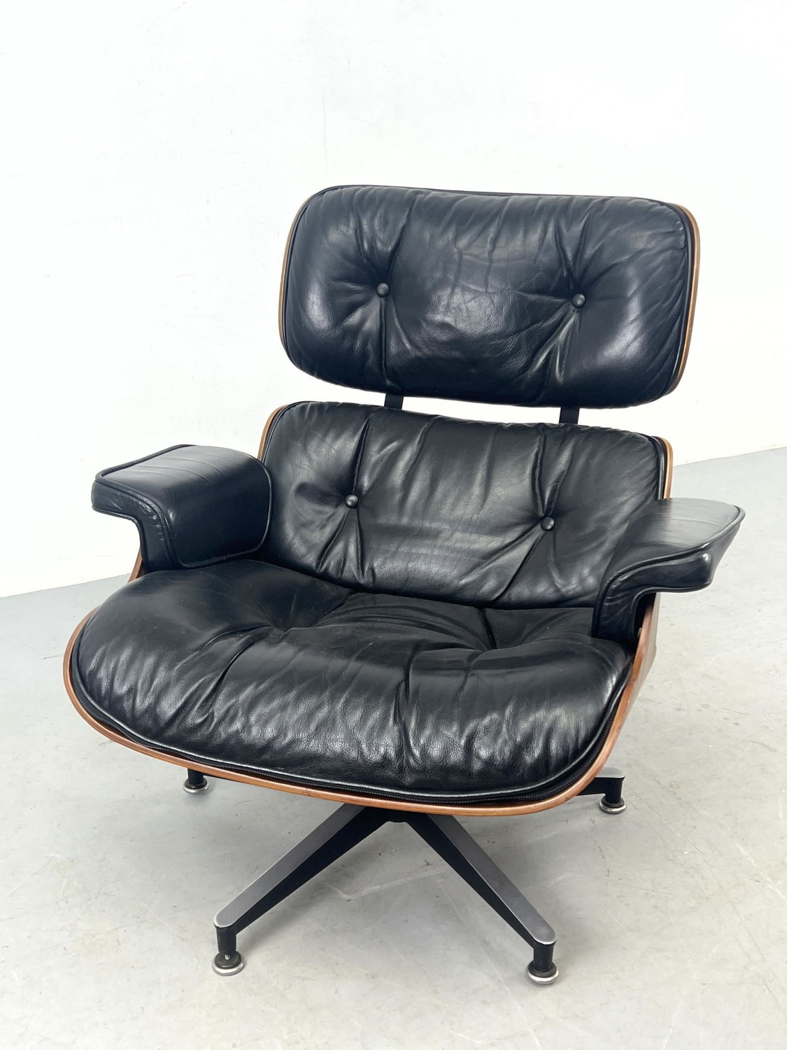 Artwork by Herman Miller, 670 Lounge chair and 671 ottoman