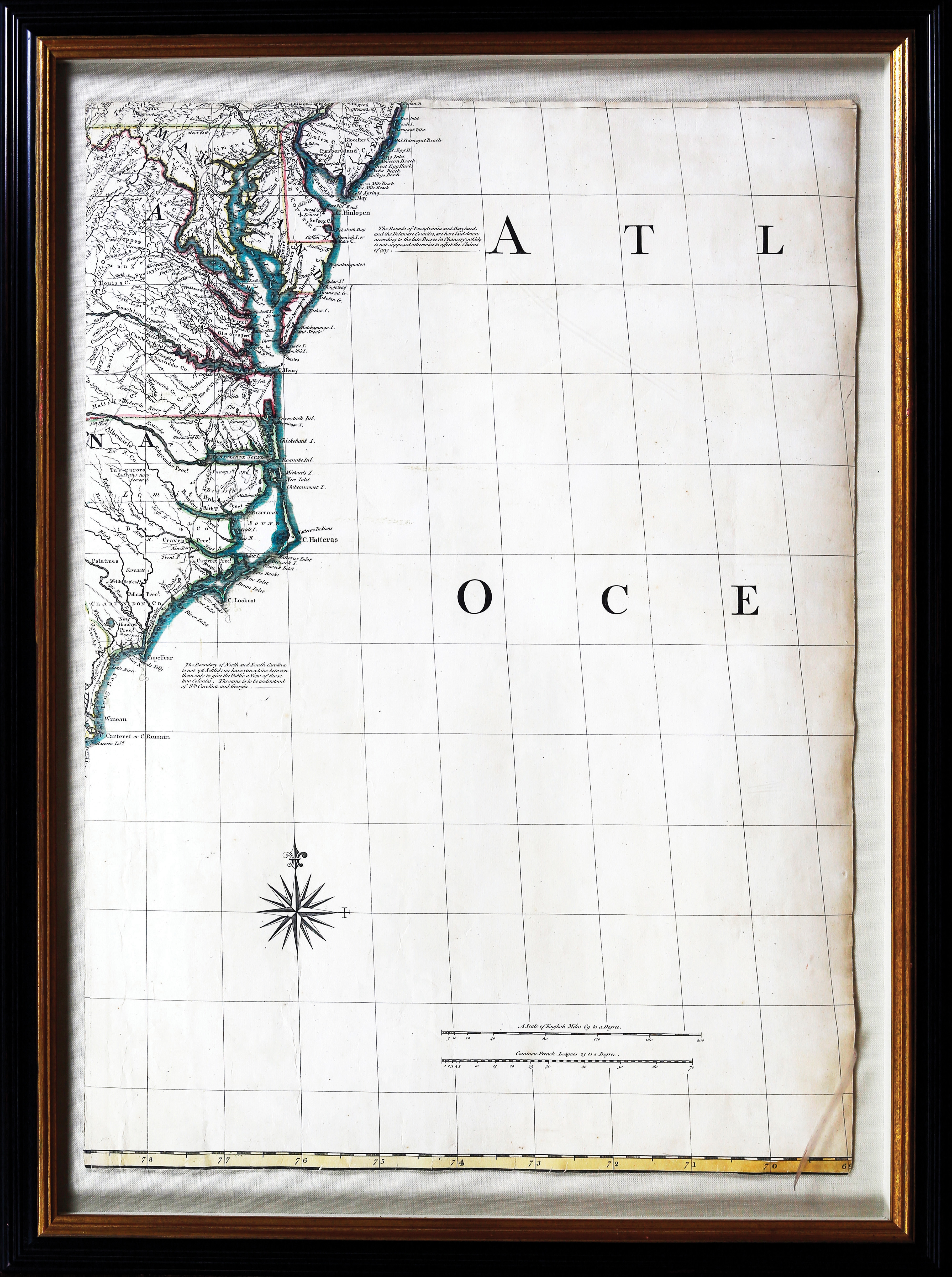 John Mitchell | Mitchell Map of the British and French Dominions of ...