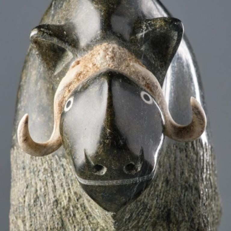 Seepee Ipellie | Muskox (1985) | MutualArt