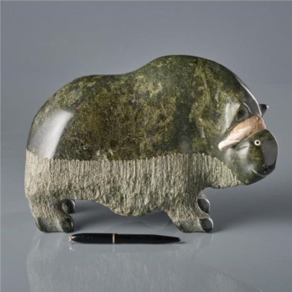 Seepee Ipellie | Large Muskox (1985) | MutualArt