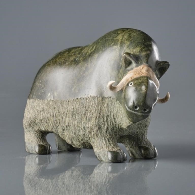 Seepee Ipellie | Large Muskox (1985) | MutualArt