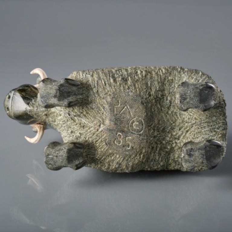 Seepee Ipellie | Muskox (1985) | MutualArt
