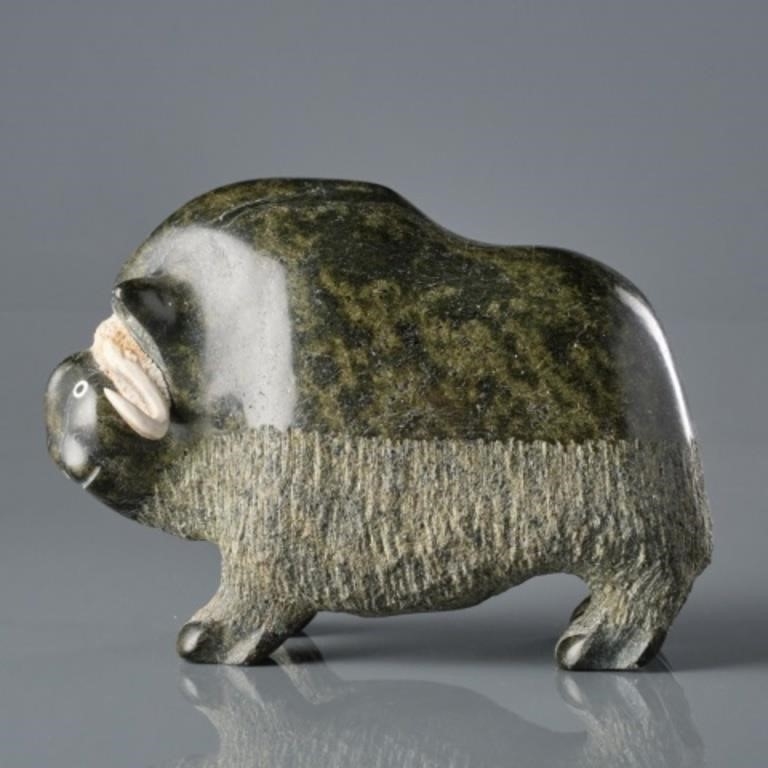 Seepee Ipellie | Muskox (1985) | MutualArt