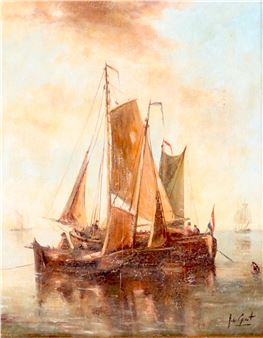 SAILING VESSELS - J. de Groot