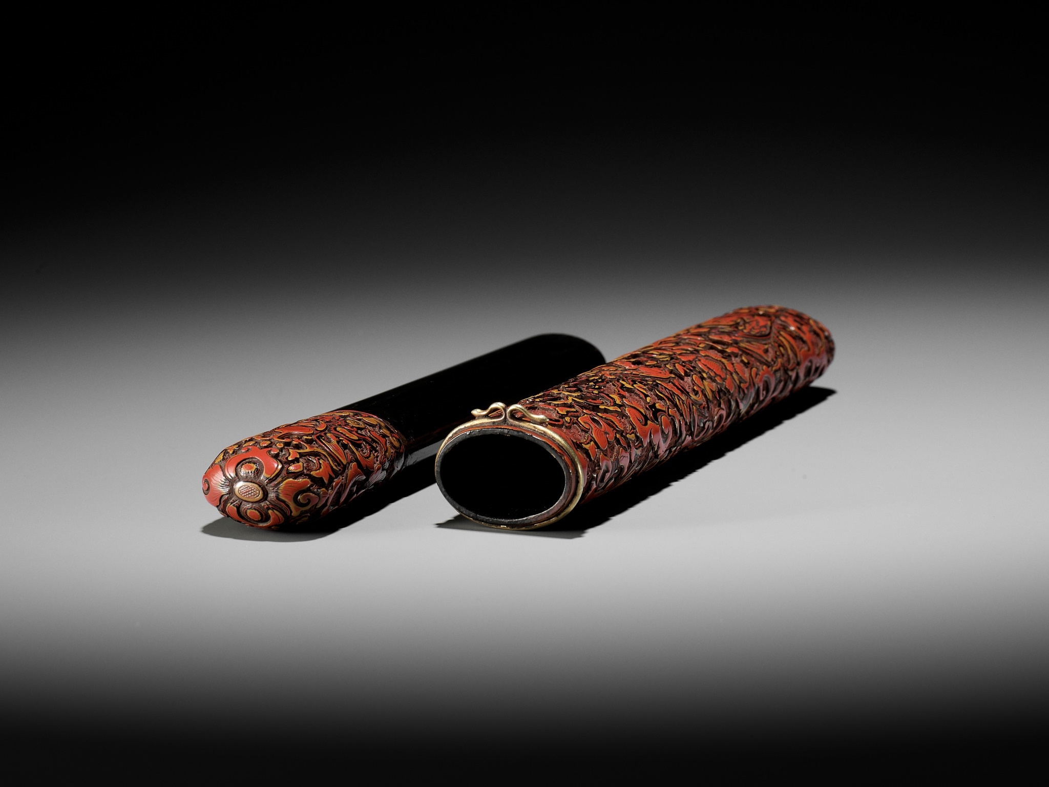 Matsuki Hokei | MATSUKI HOKEI: A SUPERB TSUISHU LACQUER KISERUZUTSU ...