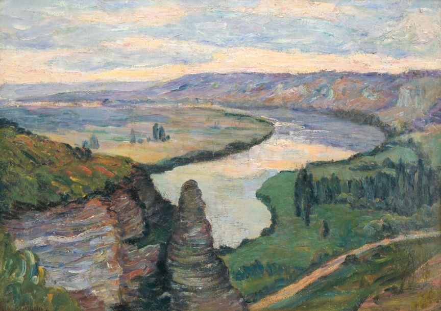 Henri Roussel-Masure | The Seine at Les Andelys | MutualArt