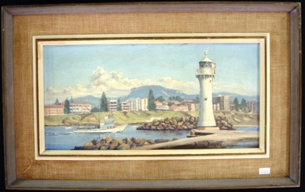 Brian Baigent | Boat Harbour Entrance, Wollongong | MutualArt