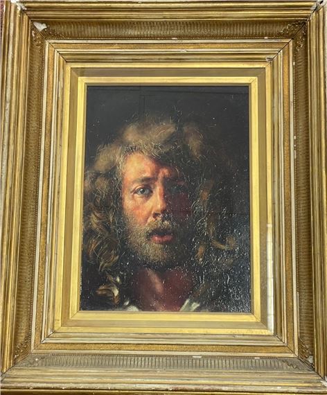 self portrait by Robert Lenkiewicz