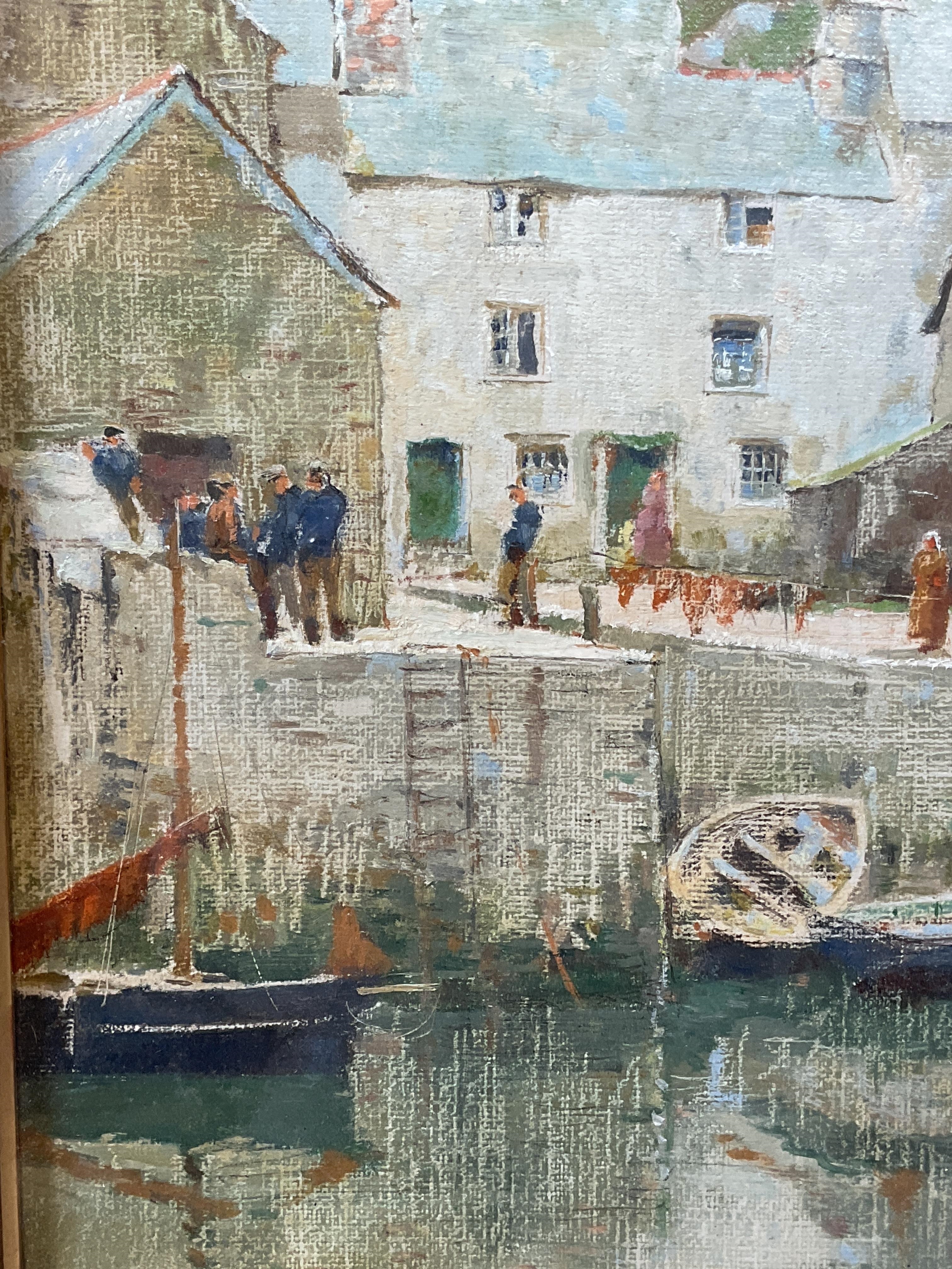 Artwork by Cyril Lavenstein, 'Polperro', Made of oil on board