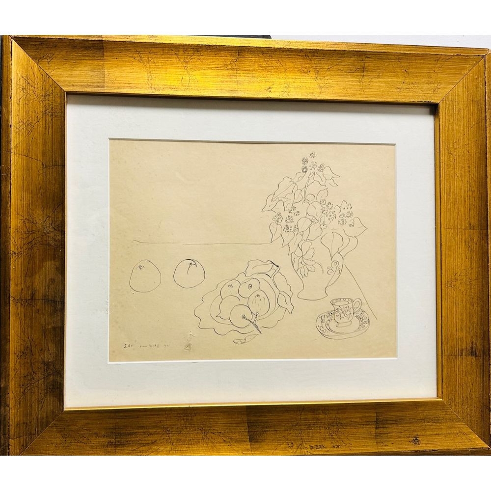 Henri MATISSE : Bouquet de fleurs estival - Lithographie signée