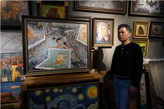 China's 'Art Factory' Painters Turn from Replicas to Originals