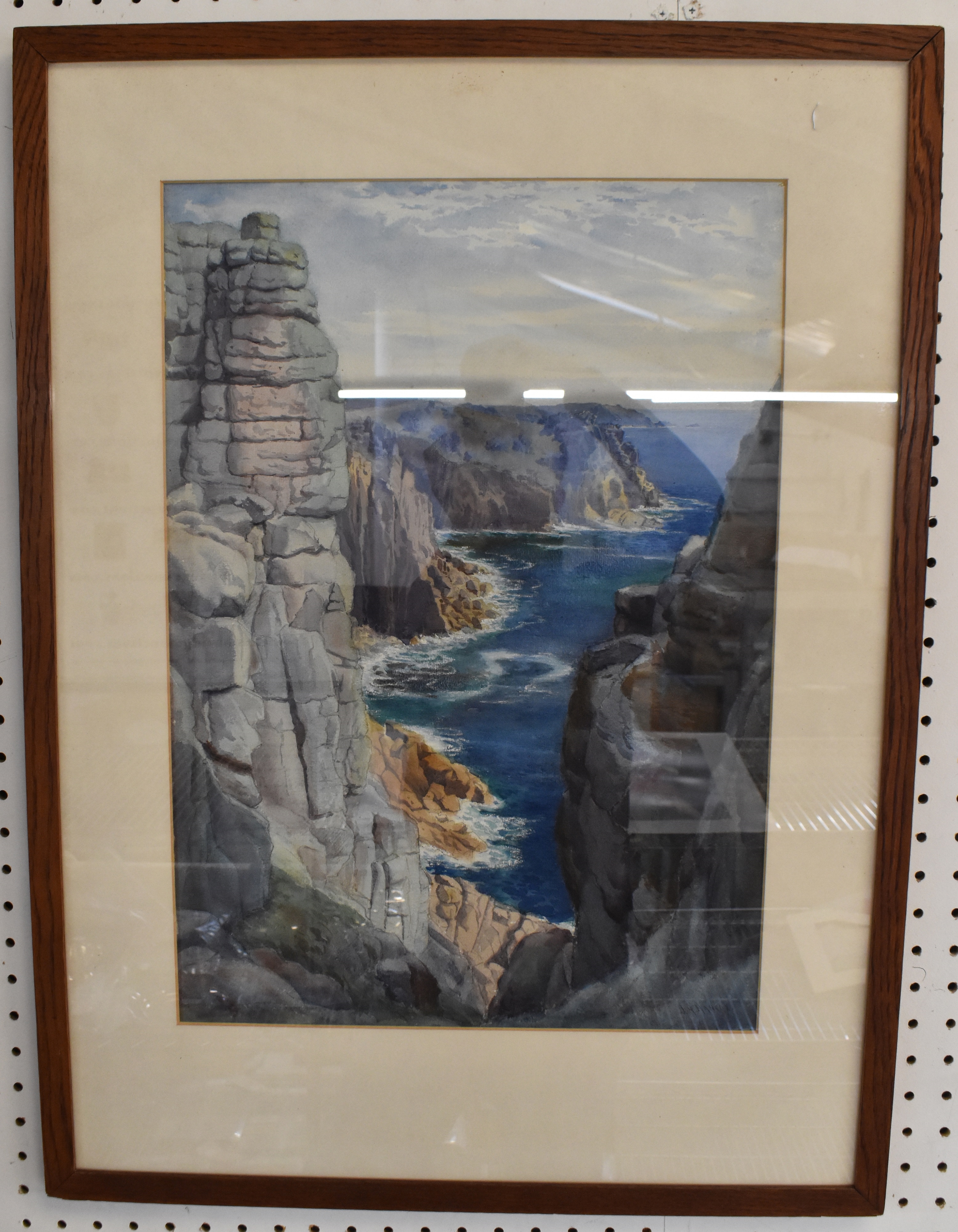 J A Hancox | Coastal scene | MutualArt