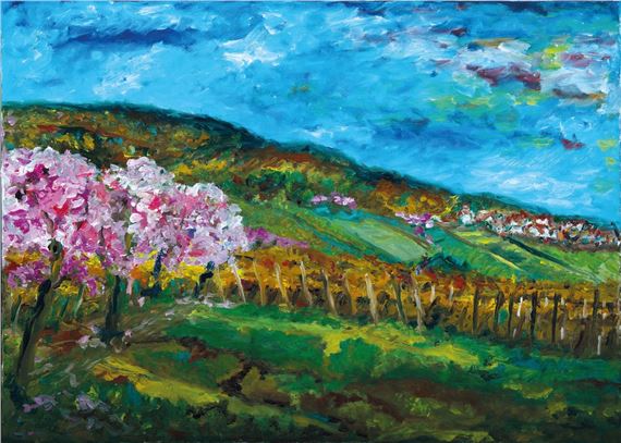 Almond trees - Rebstock by Heide Fahlbusch, 2007