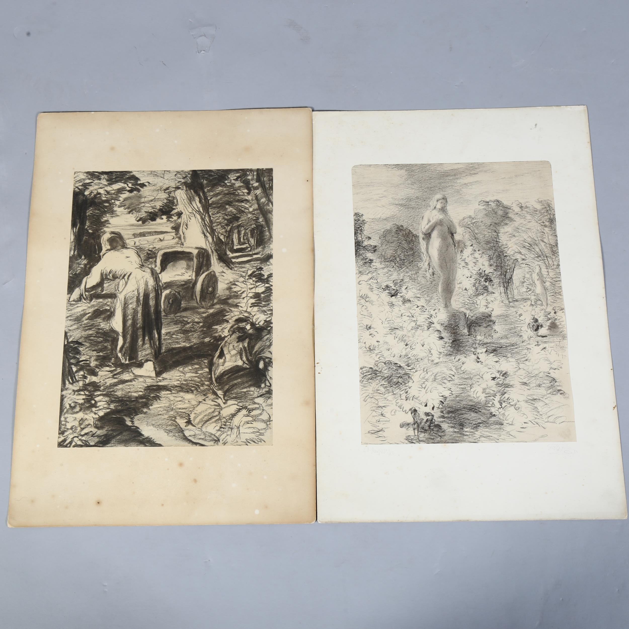 Thomas Dalziel | one drawing signed and dated 1854 (1854) | MutualArt