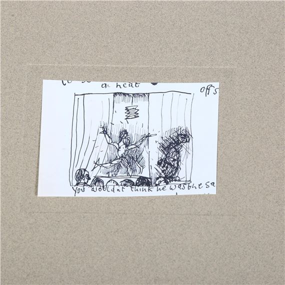 lithograph dated 1993 by Lucian Freud, 1949