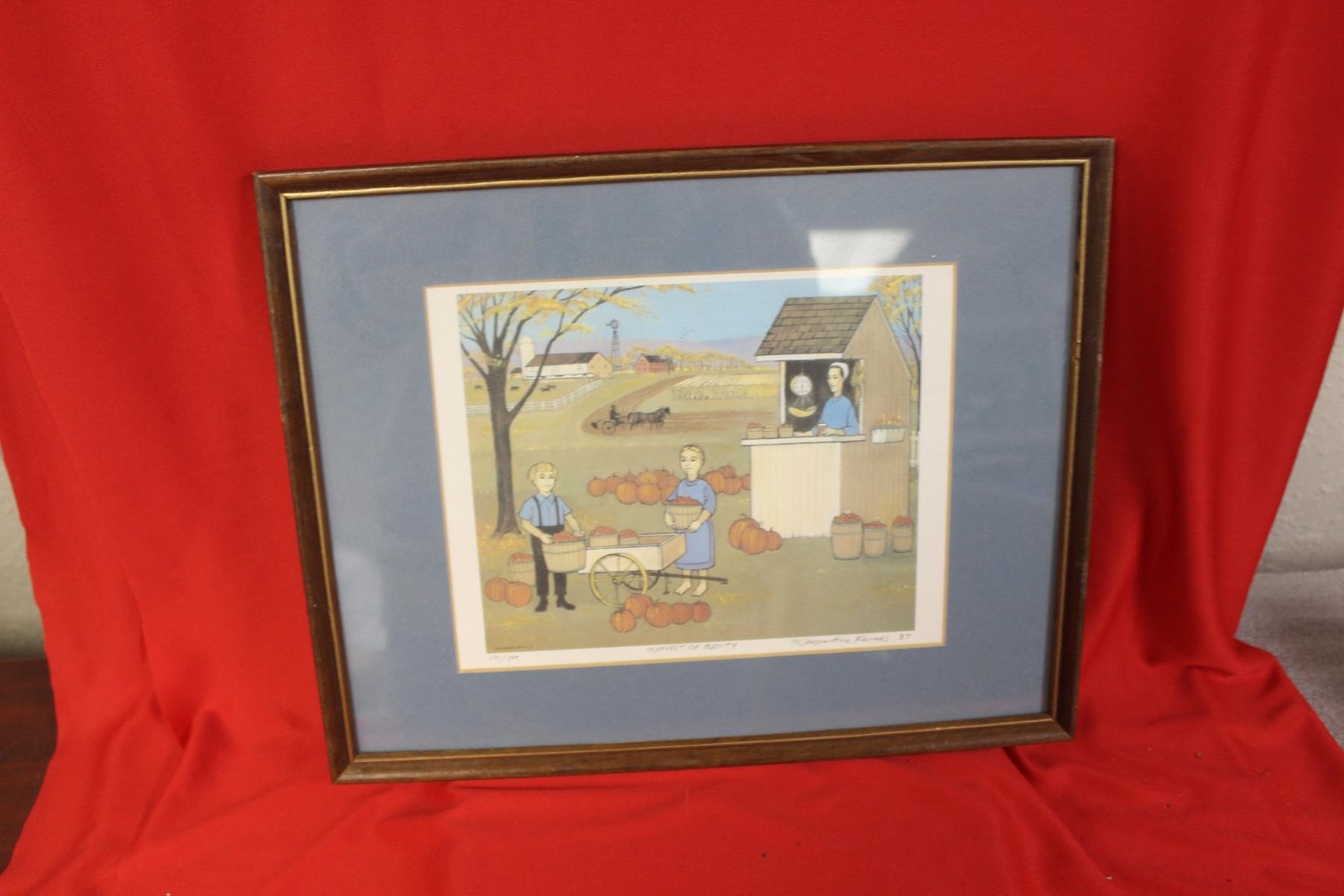 Constantine Kermes A Signed Print/Lithograph by Constantine Kermes