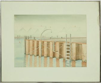 View of Nantucket Wharf - Cindy Lydon