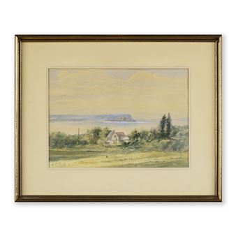 Untitled (Coastal Landscape) - Annie Florence Beals