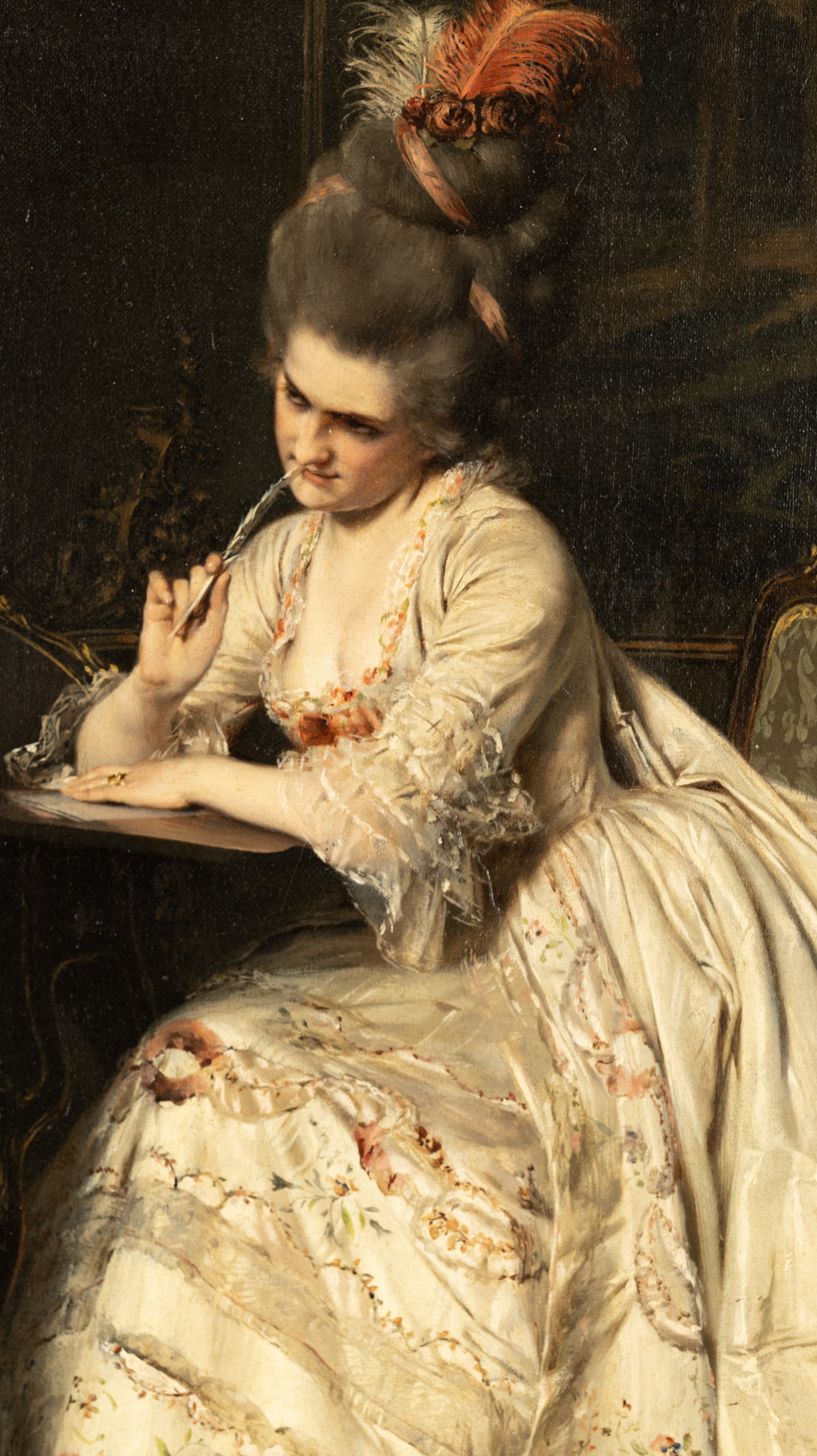 Heinrich Lossow | The Courtier (19th Century) | MutualArt