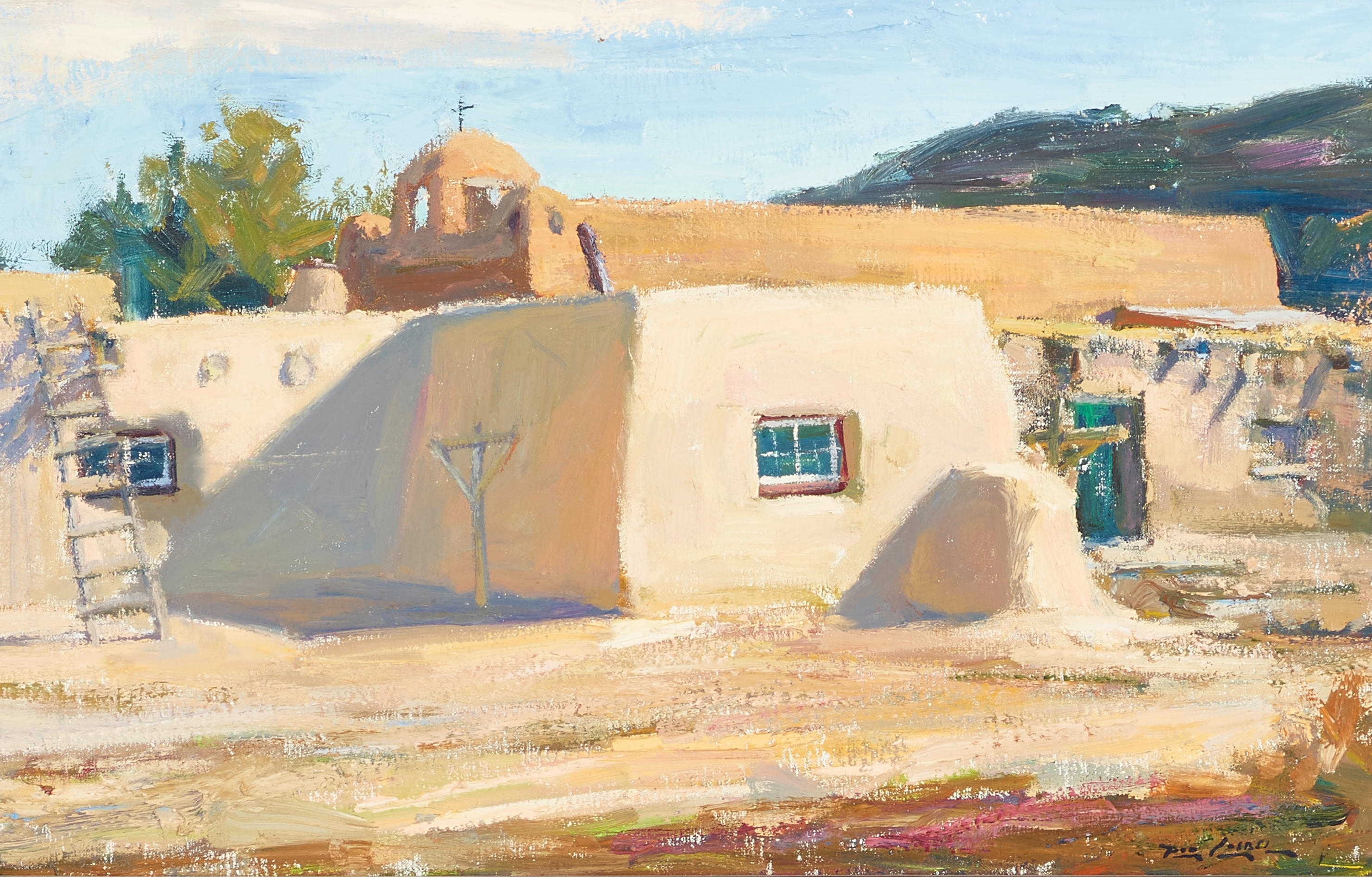 Rod Goebel | Adobe at Talpa (1980) | MutualArt