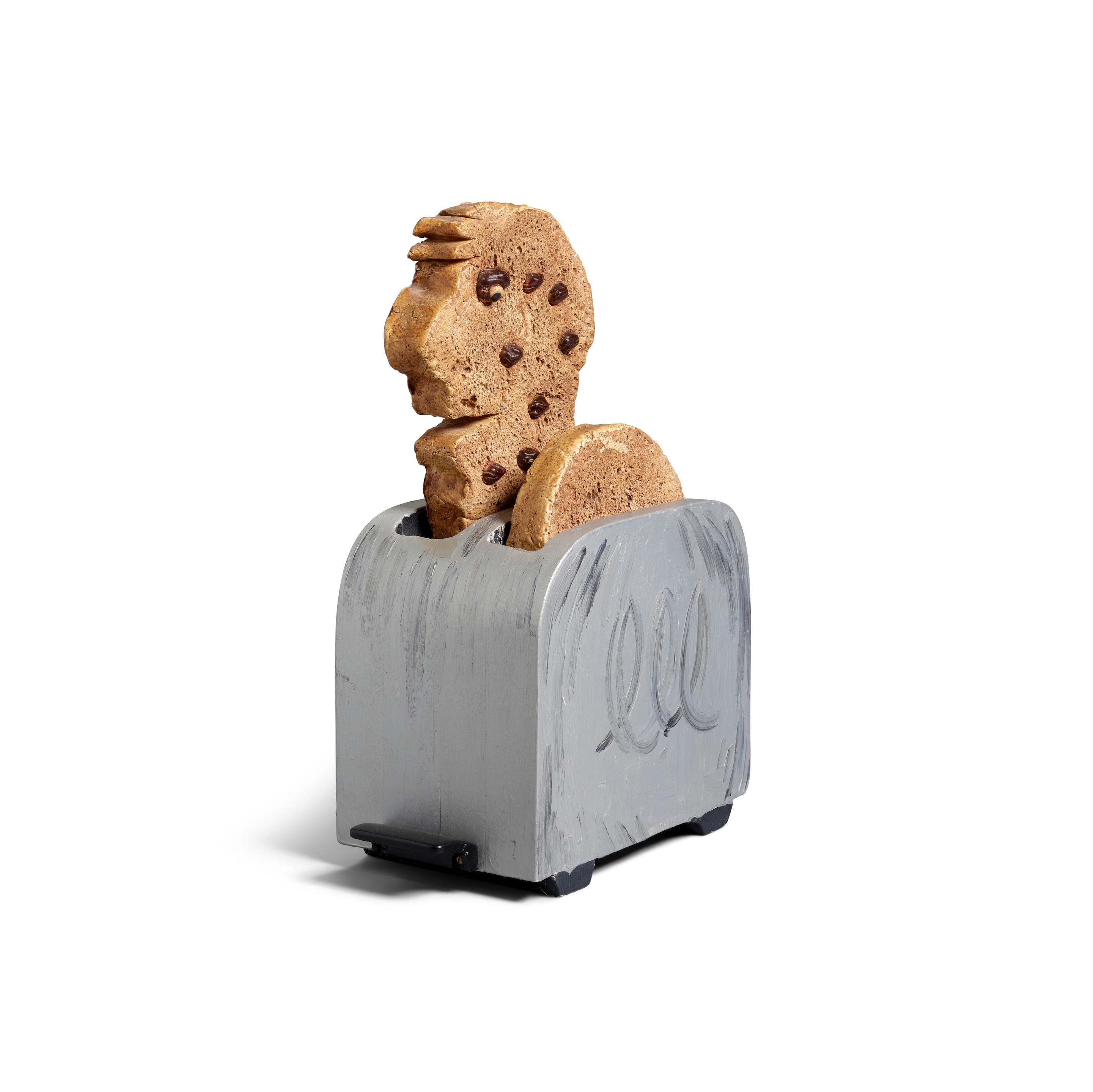 David Gilhooly | Self Portrait as Raisin Toast, 1983 (1983) | MutualArt