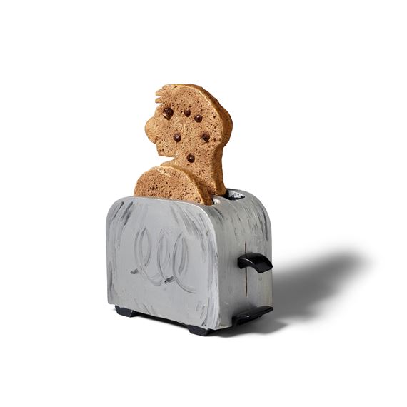 David Gilhooly | Self Portrait as Raisin Toast, 1983 (1983) | MutualArt