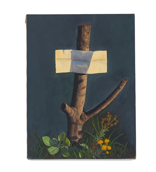 Criteria (Structure, Surface, Content) , 1993 by David Ligare, 1993