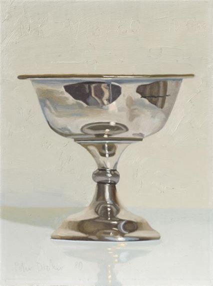 Untitled (NY Silverbowl) by Peter Dreher
