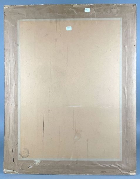 Artwork by Constantin Papachristopoulos, Rest of the model, Made of charcoal and estompe