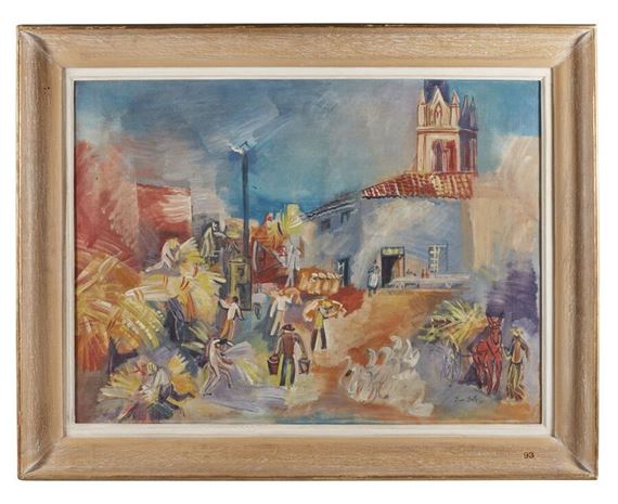 The harvesters by Jean Dufy, 25