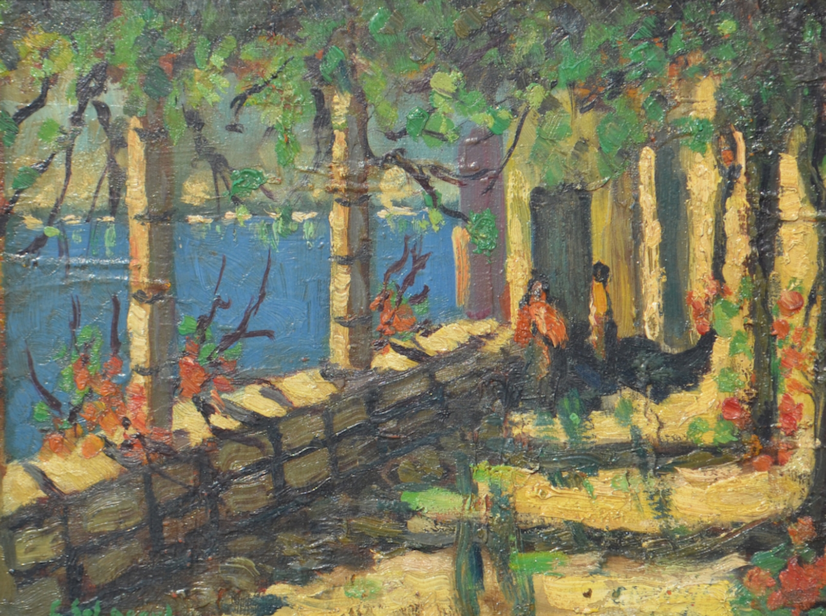 Artwork by Leonid Romanovitch Sologub, Untitled, Made of oil on wood panel