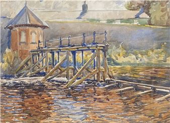 Dam pumping station - William Martin Larkins