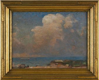 Cloud over the coast. - Charles Hubbard