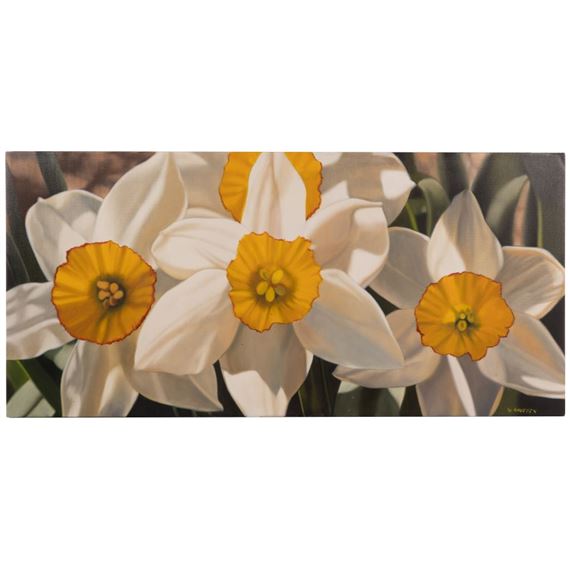 blooming flowers by Winifred Godfrey