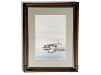 Noirmoutier, bateaux amarrés - Jean Baptiste Seiller