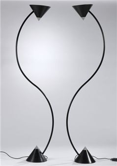 Pair of floor lamps - Gary Morga